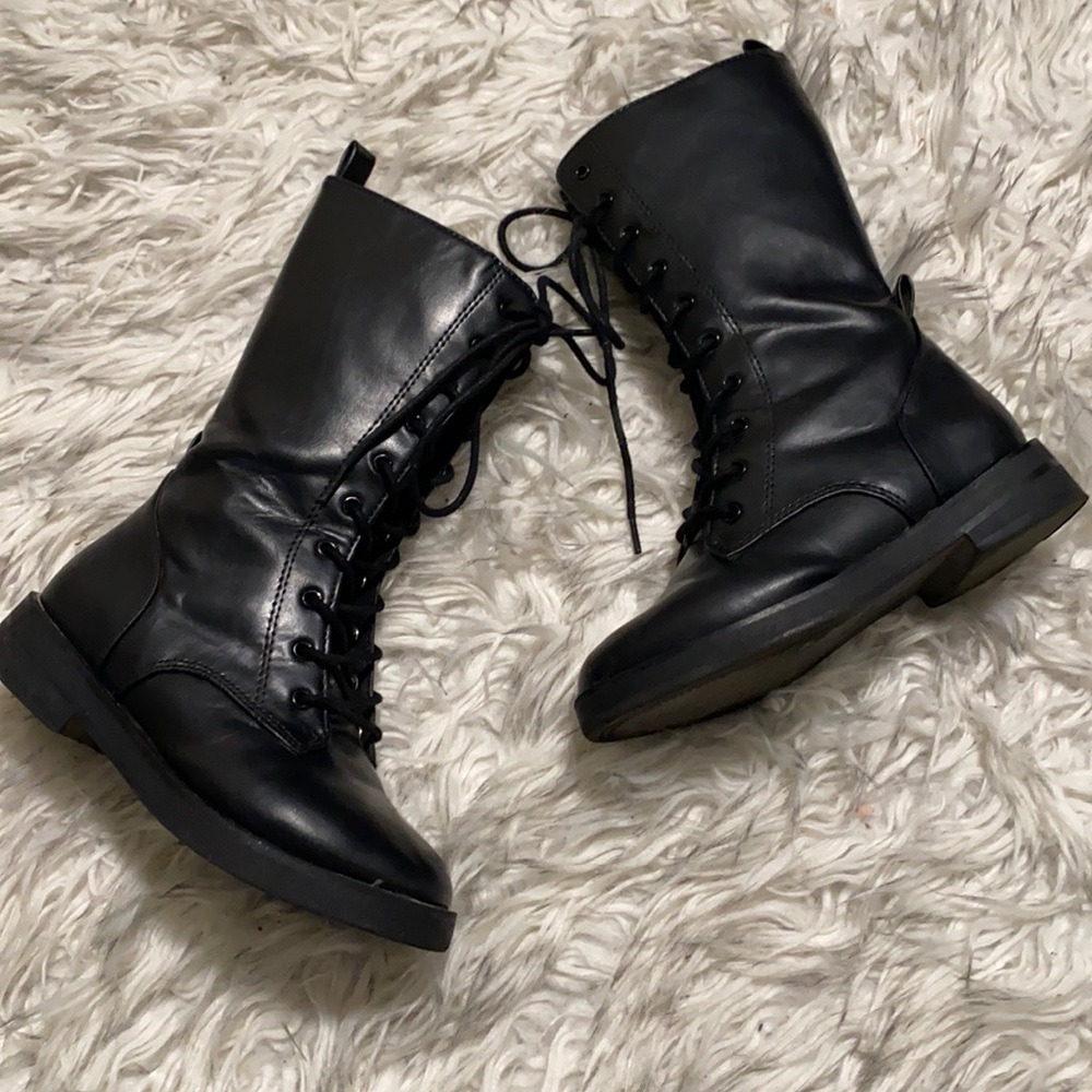 Zara combat boots